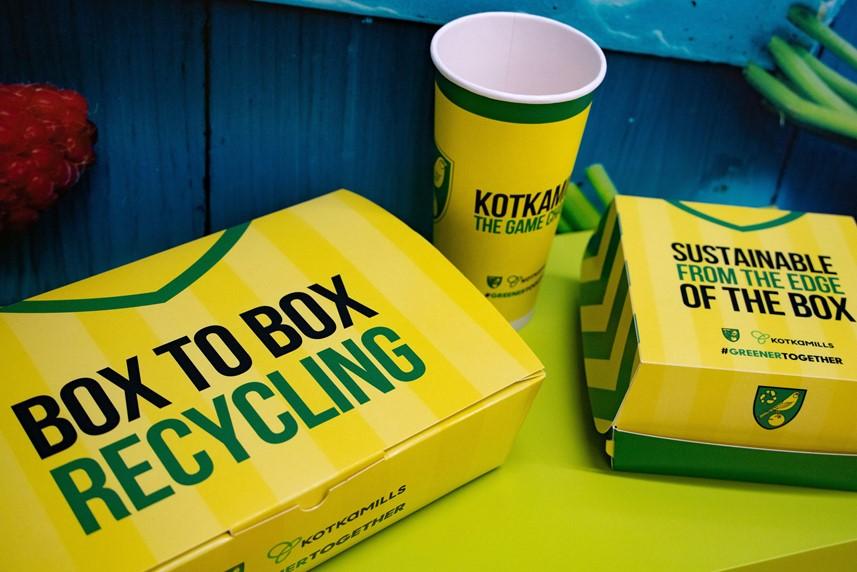 pyroll packaging norwich city fc packagemedia takeaway fast food box sustainability