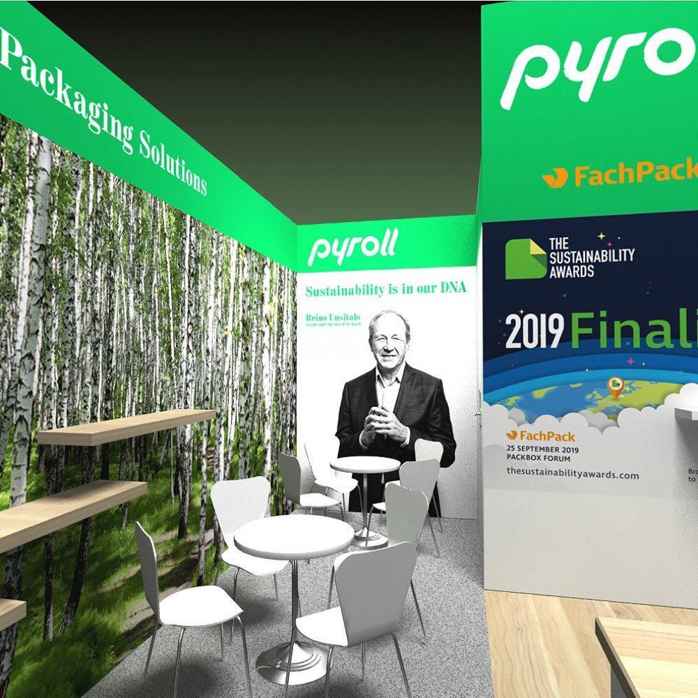 pyroll flowpap fachpack 2019 sustainability