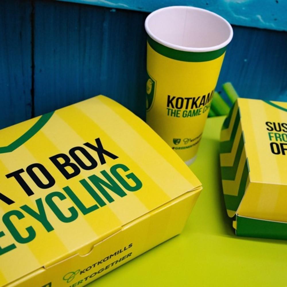 pyroll packaging norwich city fc packagemedia takeaway fast food box sustainability