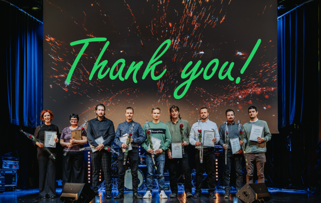 Pyroll Packaging gave special "Spirit of Doing Good" awards to dedicated employees at Tuulensuu Palace Tampere.