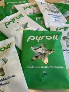 pyroll packaging candy bags made of paper laminate